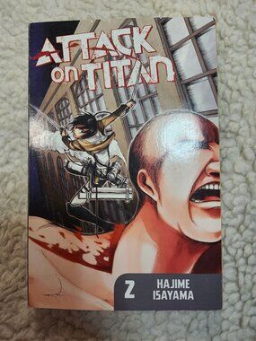 Attack on Titan Vol 2 Hajime Isayama Manga Paperback Kodansha English Used